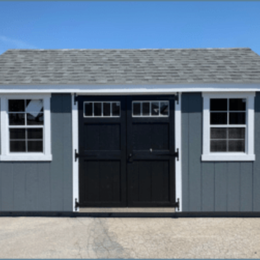 New England Shed MSRP 10×16 SmartSide Siding Aluminum Transom Window 12″ on Center PT Floor Joists
