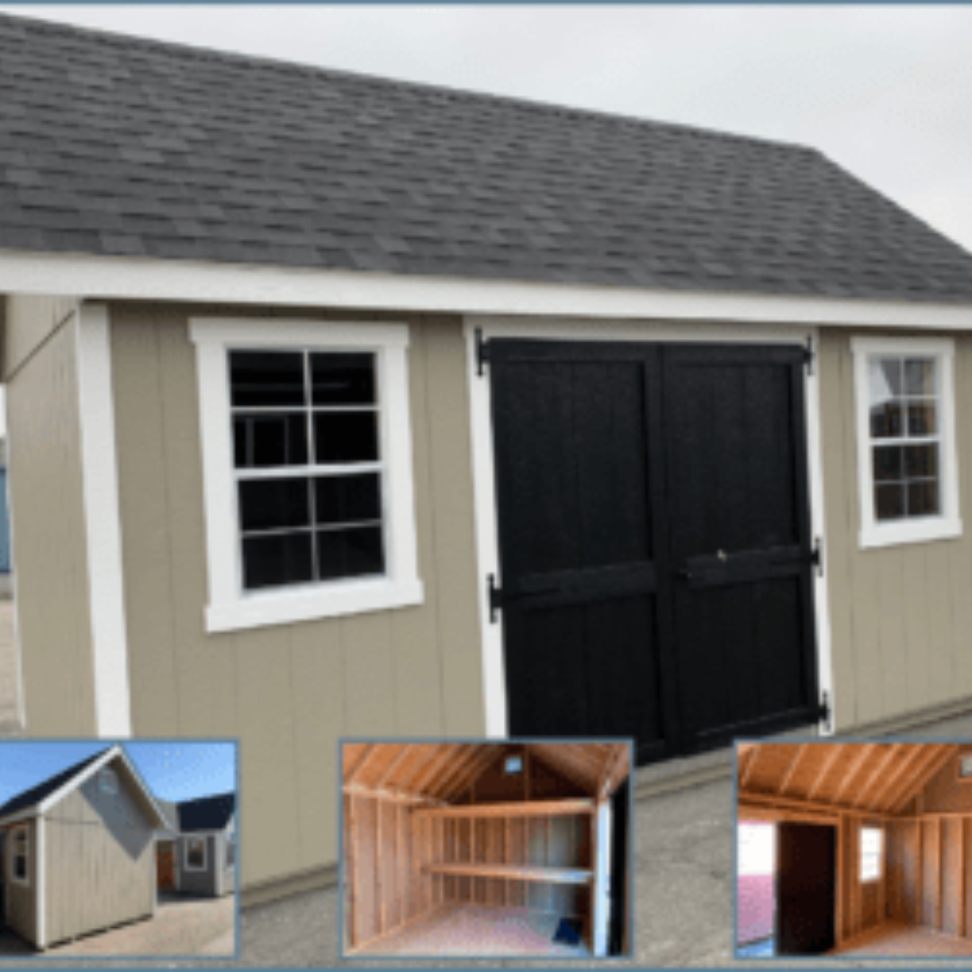 Manor Shed 10×16 SmartSide Siding