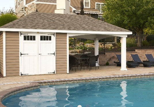 Cantania Pool Shed