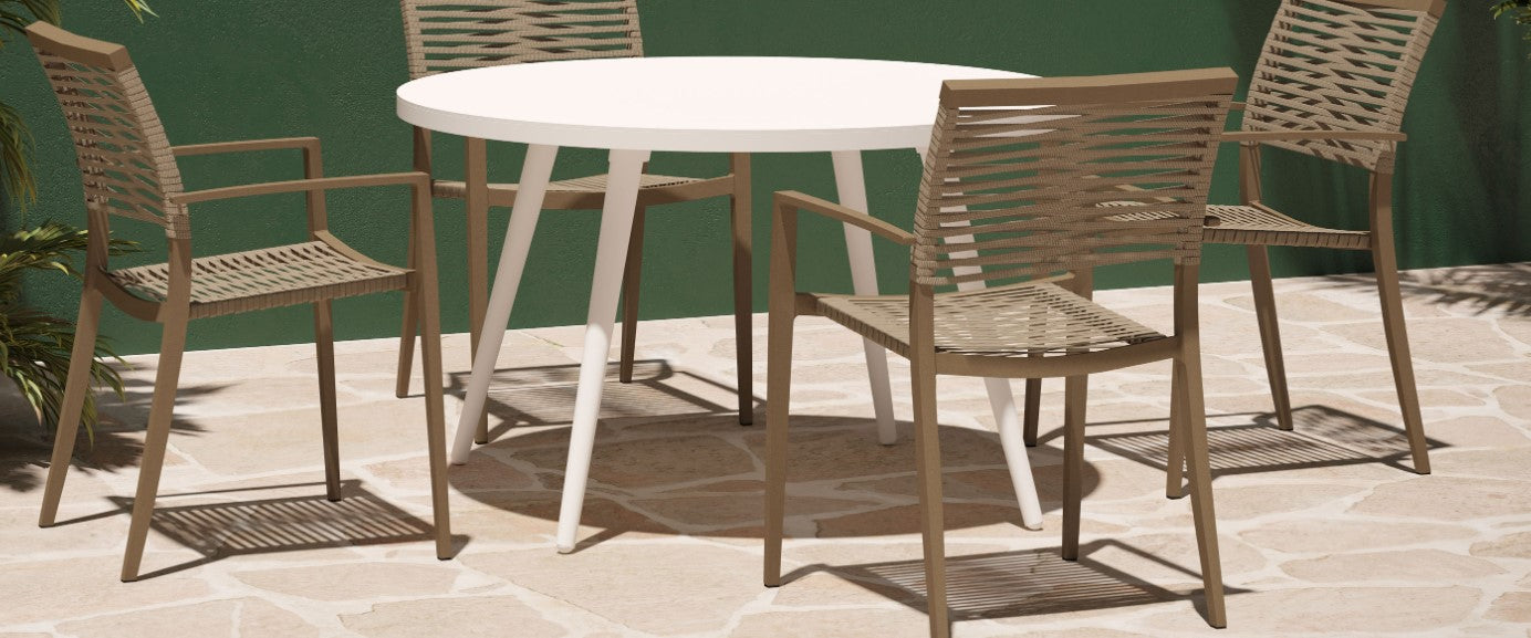 Chloe Rope Dining Arm Chair