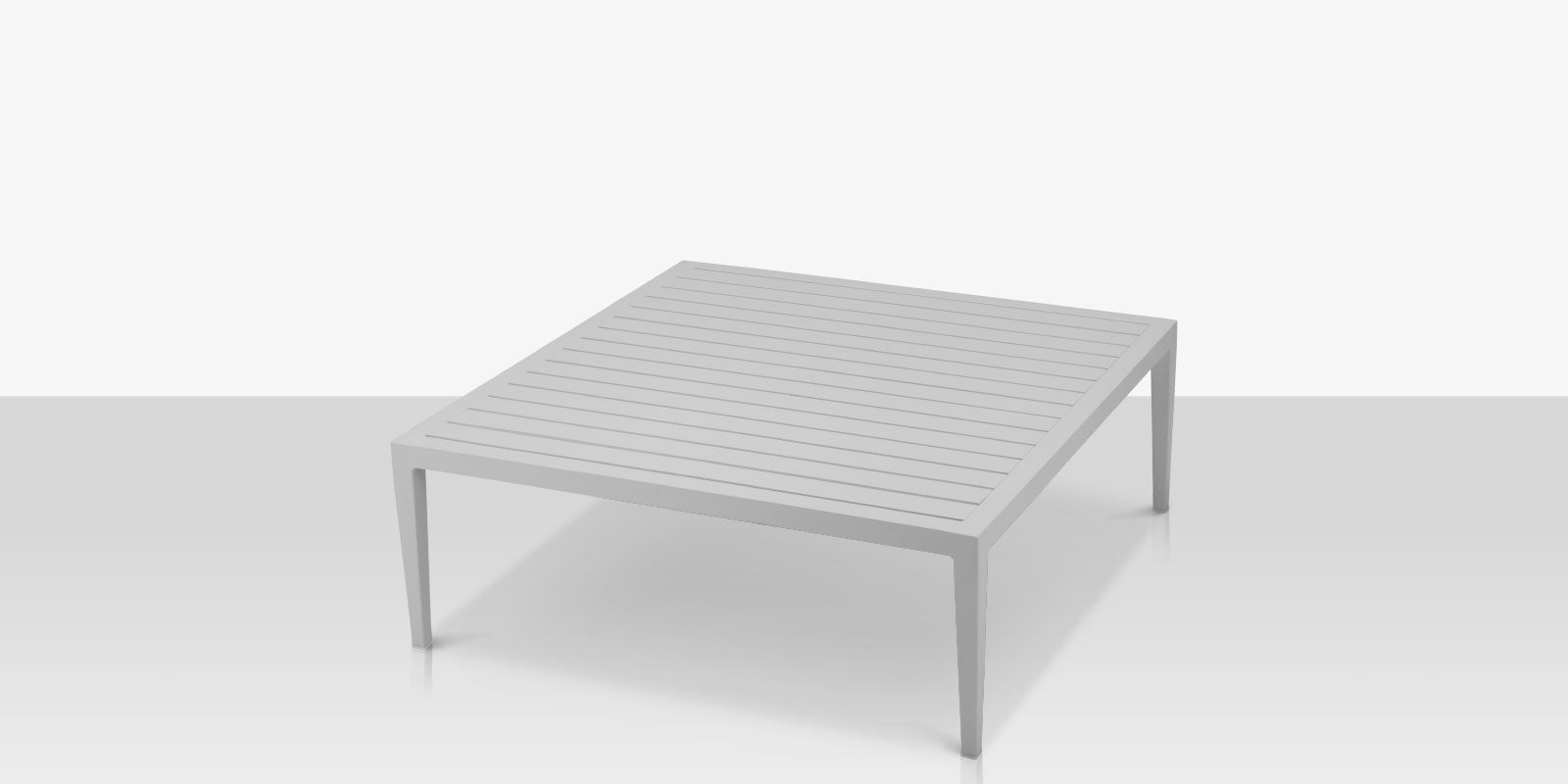 Skye Coffee Table (Square) - Kessler Silver