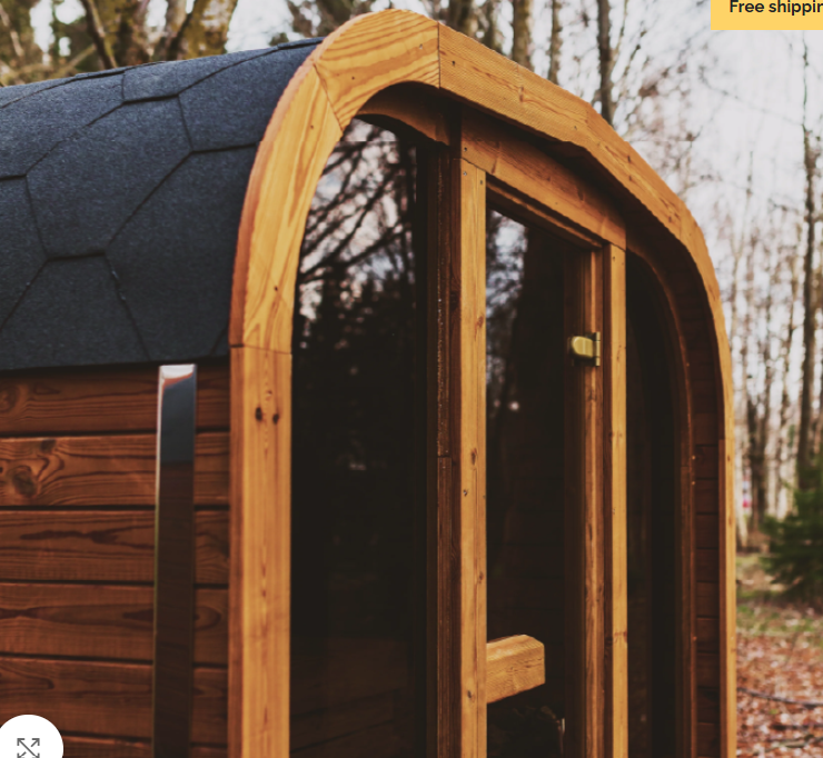 MW16 ThermoWood® Outdoor Sauna -4 People