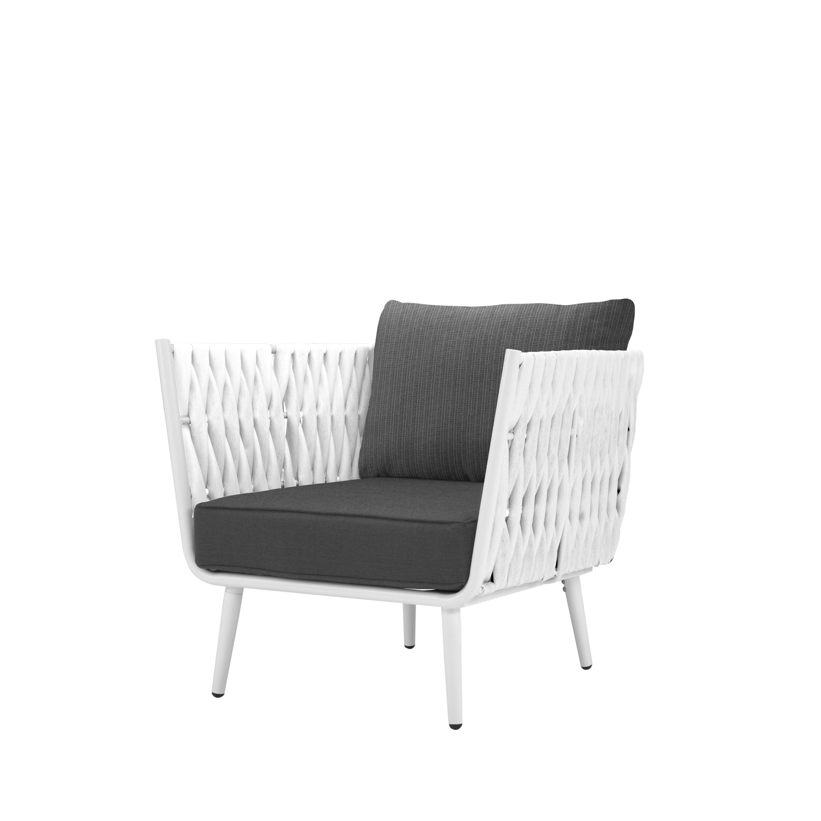 Aria Club Chair - White