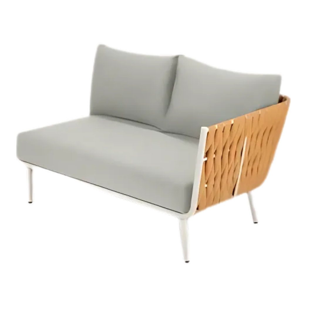 Aria Right Arm Loveseat - Camel