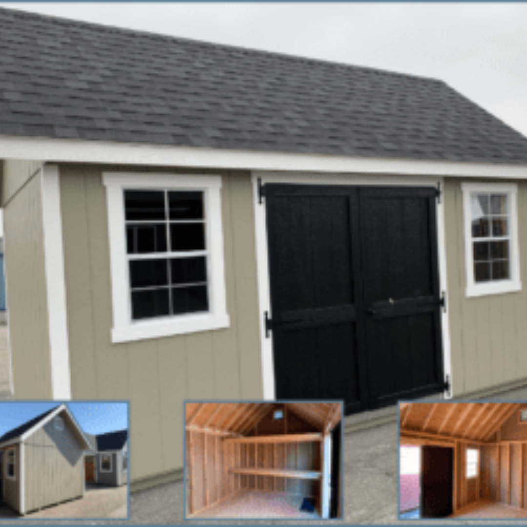 Manor Shed  10×16  SmartSide Siding