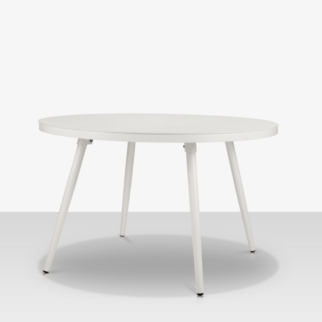 Aria Dining Table (Round) - White