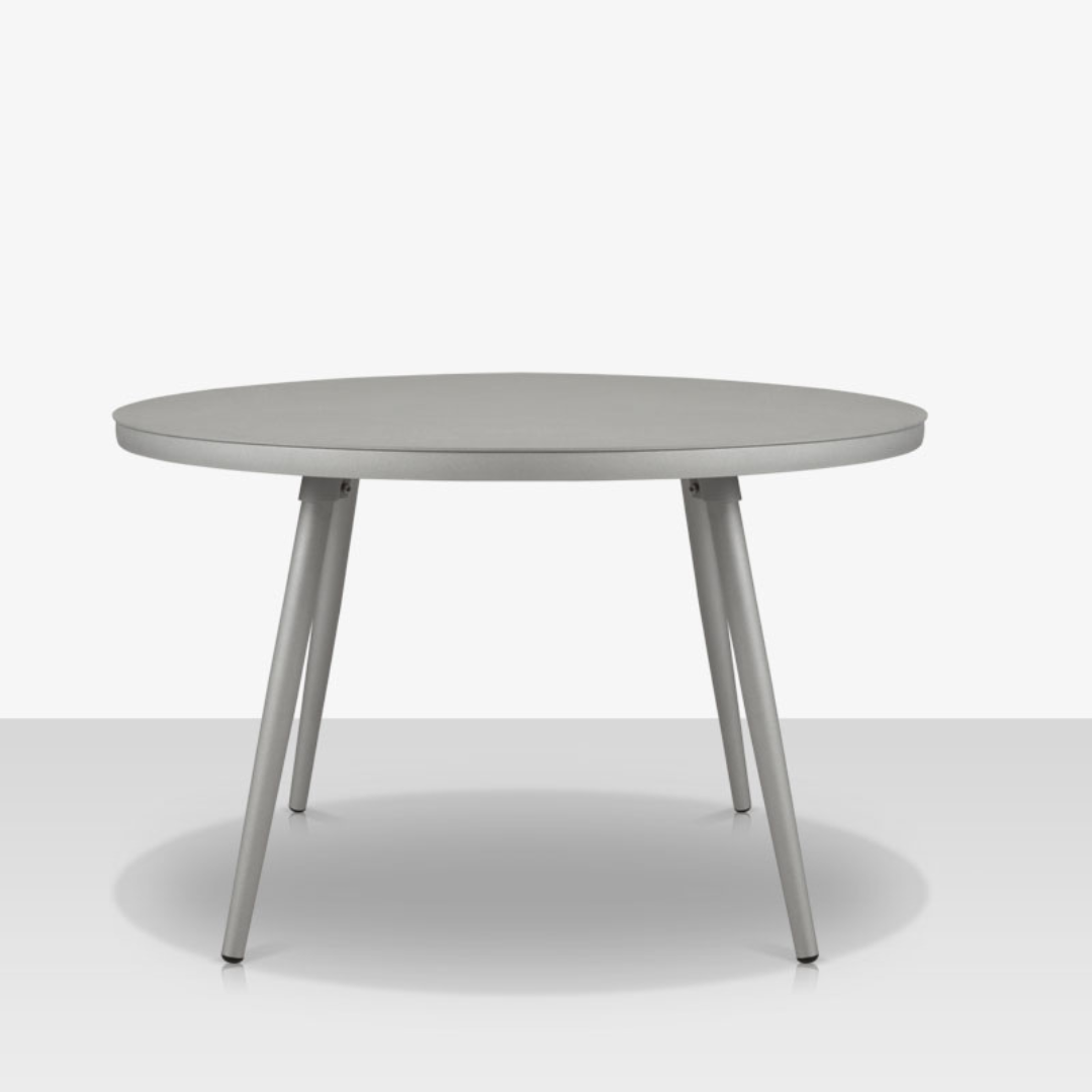 Aria Dining Table (Round) - Kessler Silver