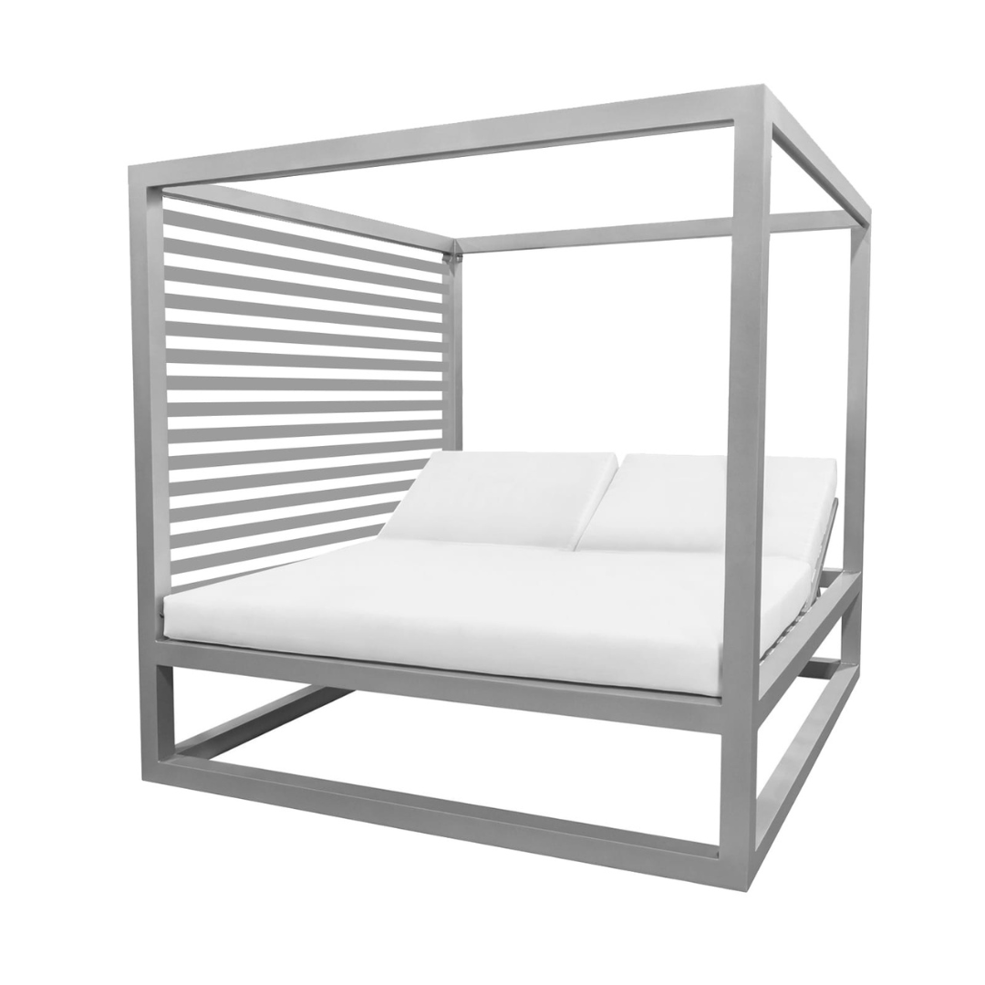 Breeze Cabana 15' Optional: Aluminum Slats - Left Side