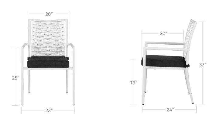 Aria Dining Arm Chair