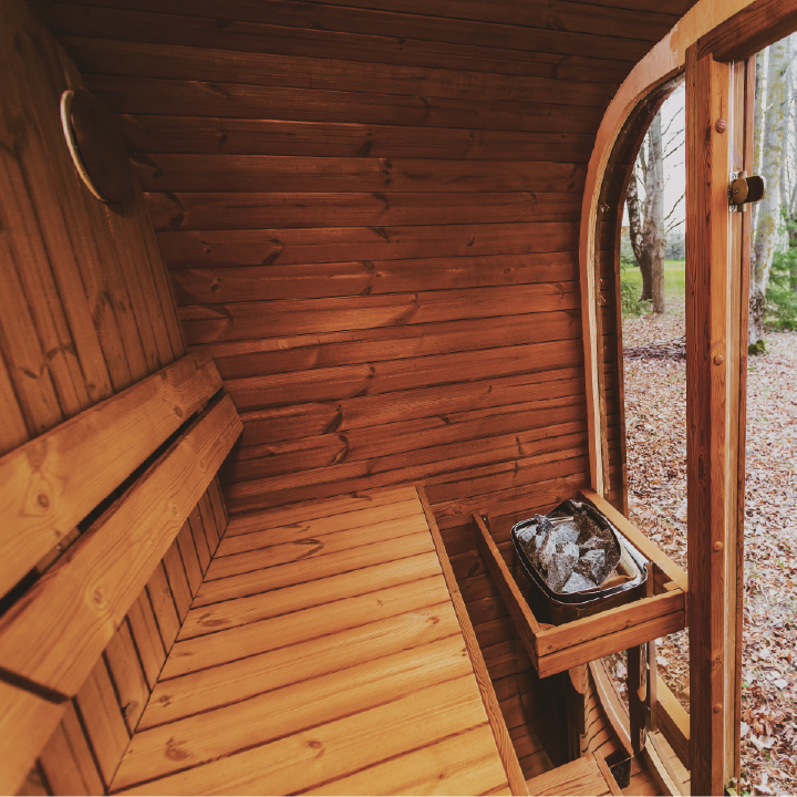 MW16 ThermoWood® Outdoor Sauna -4 People